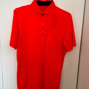 Greyson Golf Spirit Polo Shirt - Orange (M)